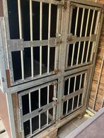 2 dubbele honden transport hokken, Dieren en Toebehoren, Hondenhokken, Ophalen, Hondenkennel, Gebruikt, Minder dan 65 cm