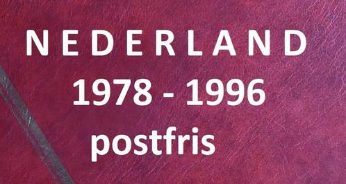 NEDERLAND 1978-1996 (postfris), Postzegels en Munten, Postzegels | Nederland, Postfris, Na 1940, Ophalen of Verzenden