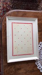 Vintage dienblad, Ophalen of Verzenden, Gebruikt, Rechthoekig, Hout