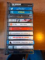 Vintage cassetterekje met 12 originele cassettebandjes., Cd's en Dvd's, Cassettebandjes, 2 t/m 25 bandjes, Ophalen of Verzenden