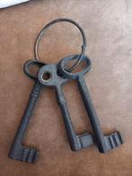 Mooie grote sier sleutelbos / sleutels / leuk als decoratie, Ophalen of Verzenden, Gebruikt
