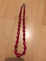 Antieke vintage Bloedkoraal ketting, Sieraden, Tassen en Uiterlijk, Antieke sieraden, Ophalen of Verzenden, Overige materialen