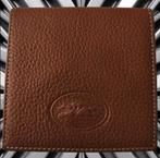 Vintage Longchamp coin purse / portemonnee in bruin leer, Sieraden, Tassen en Uiterlijk, Portemonnees, Overige merken, Gebruikt