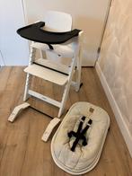 Kidsmill UP! Kinderstoel wit met babyset en newbornset, Ophalen, Gebruikt, Meegroeistoel