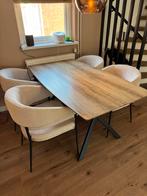 eettafel te koop, zeer netjes! 140x90, Ophalen, 200 cm of meer, 50 tot 100 cm, Zo goed als nieuw