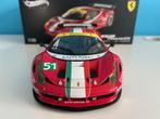 FERRARI 458 ITALIA GT2 LM 2011 - AF CORSE #51 HW ELITE, Hobby en Vrije tijd, Modelauto's | 1:18, Ophalen of Verzenden, Zo goed als nieuw