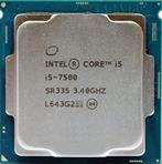 Desktop CPU i5-7500, Computers en Software, Processors, Gebruikt, 4-core, Ophalen of Verzenden, 3 tot 4 Ghz