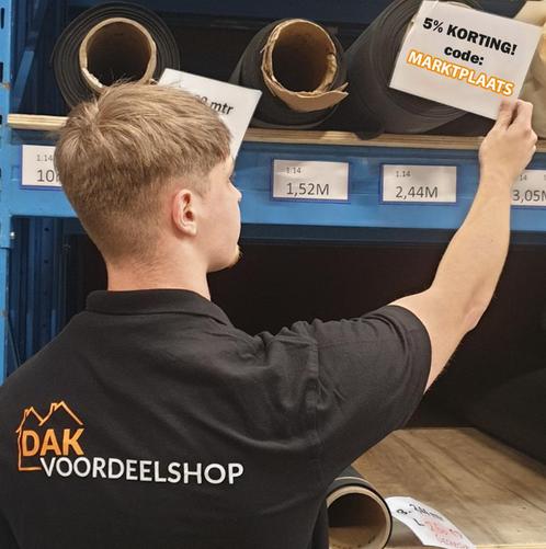 Laagste prijs! EPDM Dakbedekking en accessoires (TIP), Doe-het-zelf en Verbouw, Zeil en Folie, Nieuw, Folie, 15 m² of meer, Ophalen of Verzenden