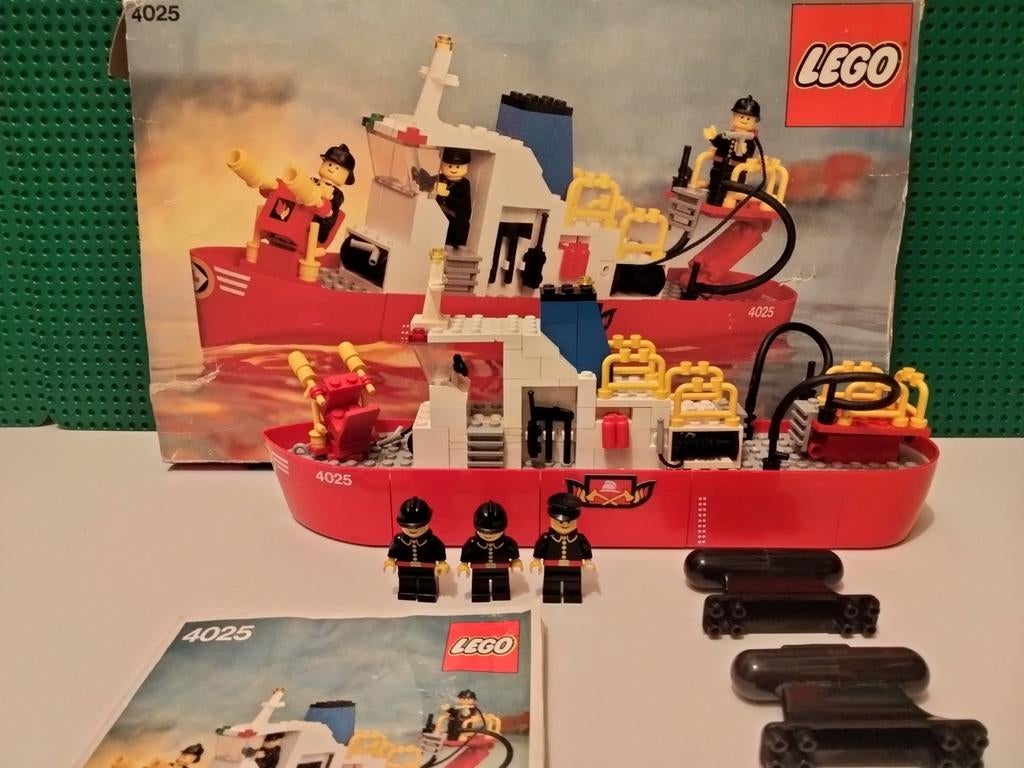 Lego Classic Boats set 4025 uit 1982 met doos, Ophalen of Verzenden, Gebruikt, Complete set, Lego
