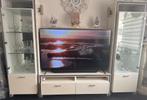 Mooie witte/creme tv-meubel kast – Zo goed als nieuw, Huis en Inrichting, Kasten | Vitrinekasten, Ophalen, 200 cm of meer, 150 tot 200 cm