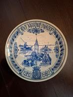 Nieuwkoop 700 jaar jubileum bord wandbord Delfts Blauw, Ophalen of Verzenden