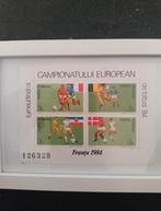 Roemenië voetbal postzegels, EK 1984, Postzegels en Munten, Postzegels | Nederland, Ophalen of Verzenden, Na 1940