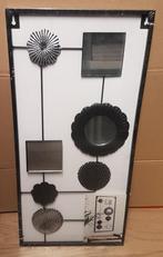 Metalen wanddecoratie met spiegeltjes, Ophalen of Verzenden, Nieuw