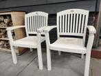 2 Hartman prestige tuinstoelen, Tuin en Terras, Ophalen, Zo goed als nieuw, Kunststof, Stapelbaar