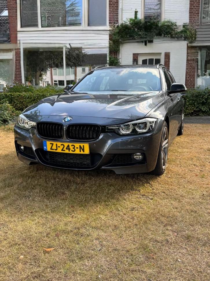 BMW 3-Serie 318i 136pk Aut 2019 Grijs, Auto's, BMW, Particulier, 3-Serie, Airbags, Airconditioning, Alarm, Apple Carplay, Boordcomputer