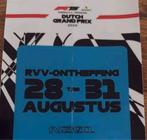 F1 GP Zandvoort doorlaatbewijs (2x) met privé parkeerplek, Tickets en Kaartjes, Drie personen of meer