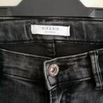 Nik & Nik by Nikkie grijs / zwarte jeans met studs 164 26421, Meisje, ., Nik&Nik, Ophalen of Verzenden