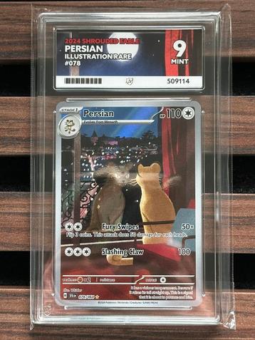 Pokémon Persian #78 2024 ACE 9 beschikbaar voor biedingen
