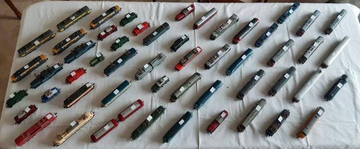 fleischmann, Lima ed  51 x loc.  VEEEEEL. V D VERZAMELAAR, Hobby en Vrije tijd, Modeltreinen | H0, Gebruikt, Locomotief, Gelijkstroom