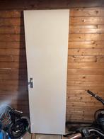 Meterkast deur opdek 63x211.5 rechtsdraaiend, Doe-het-zelf en Verbouw, Ophalen, Minder dan 80 cm, Binnendeur, Zo goed als nieuw