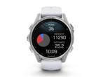 Garmin Fenix 8 43 mm AMOLED smartwatch (Stone White) NIEUW, Garmin fenix 8 amoled, Wit, Nieuw, Ophalen of Verzenden