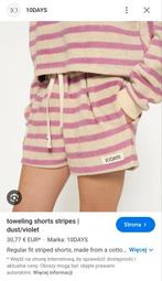 10DAYS Toweling Shorts Strepen Dust/Violet, XL of XXL, 10DAYS, Paars, Nieuw, Ophalen of Verzenden