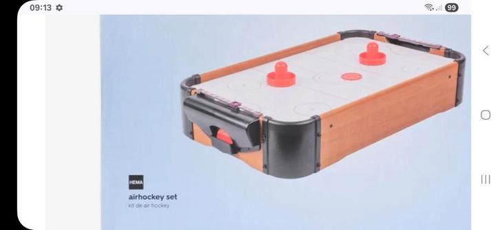 Nieuw in doos! Airhockeyset, Sport en Fitness, Biljarten en Poolen, Nieuw, Overige typen, Ophalen of Verzenden