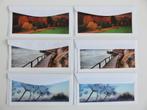 6 dubbele natuurfoto wenskaarten met enveloppen, Diversen, Ophalen of Verzenden, Zo goed als nieuw