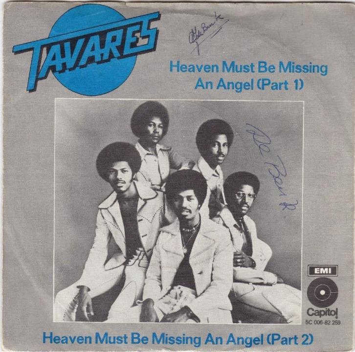 Tavares - Heaven Must Be Missing An Angel (Part 1), Cd's en Dvd's, Vinyl Singles, Gebruikt, Single, R&B en Soul, Ophalen of Verzenden