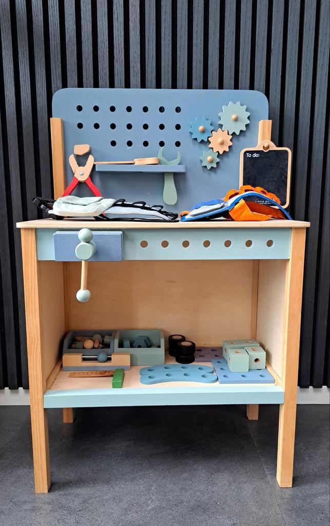 Little Dutch werkbank met accessoires, Kinderen en Baby's, Speelgoed | Speeltafels, Ophalen