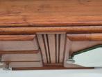 Vintage houten Art Deco kastje medicijnkastje hout, Antiek en Kunst, Ophalen of Verzenden