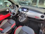 Fiat 500 C 1.2 Lounge Sport Cabrio Automaat | Carplay | Digi, Elektrische ramen, Gebruikt, 4 cilinders, Cabriolet