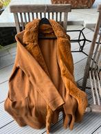 Bruine bodywarmer met faux fur, Kleding | Dames, Bodywarmers, Ophalen of Verzenden, Zo goed als nieuw, Maat 38/40 (M), Bruin