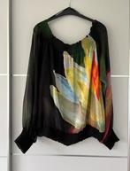 Elegante Addy van den Krommenacker blouse, Ophalen of Verzenden, Zo goed als nieuw, Maat 42/44 (L), Zwart