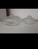 Nieuwe Leerdam koekschaal en bonbonschaal., Ophalen of Verzenden, Nieuw