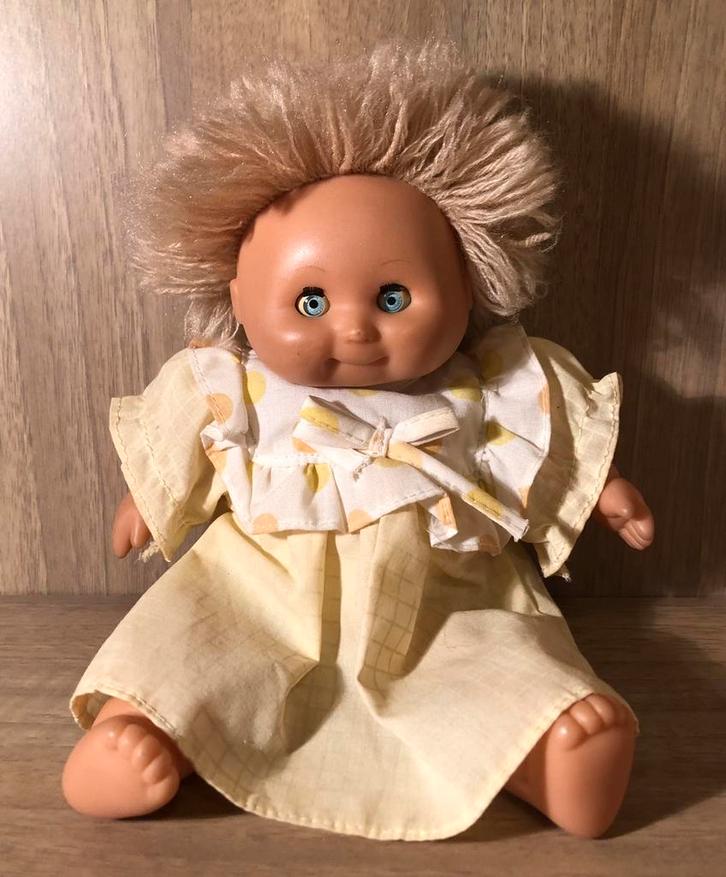 Retro Ocean Toys Cabbage popje pop vinyl vintage, Verzamelen, Poppen, Gebruikt, Pop, Ophalen of Verzenden