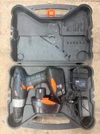 Ferm Accuschroefboormachine met 2 Accu's, Ophalen, Gebruikt, Variabele snelheid, Boor- en Schroefmachine