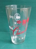chinees bierglas 'Chinese Honey',"vaasje" Chinees restaurant, Ophalen of Verzenden, Gebruikt, Bierglas