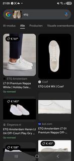 ETQ Amsterdam nieuwe Witte Sneakers - Maat 43 44, Wit, Nieuw, Sneakers of Gympen, ETQ Amsterdam