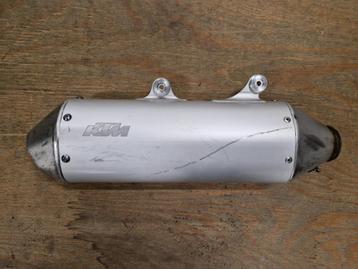 Ktm uitlaatdemper exc-f 250/350/450/500 2020-2023 beschikbaar voor biedingen