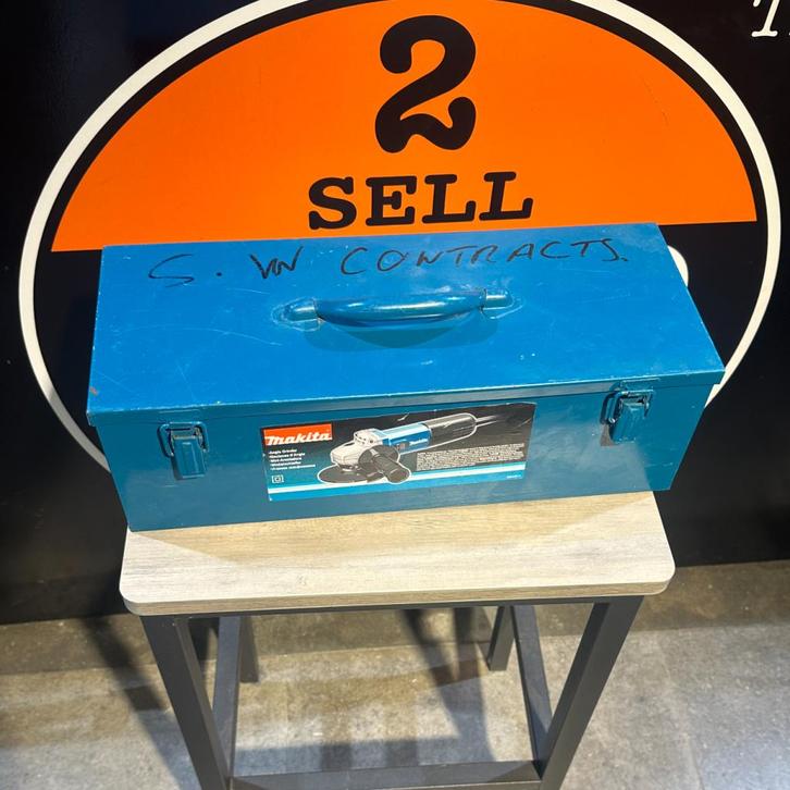 Makita DGA506ZJ - 220/240 V slijptol - 9558HN -  Garantie, Caravans en Kamperen, Kampeergereedschap, Zo goed als nieuw