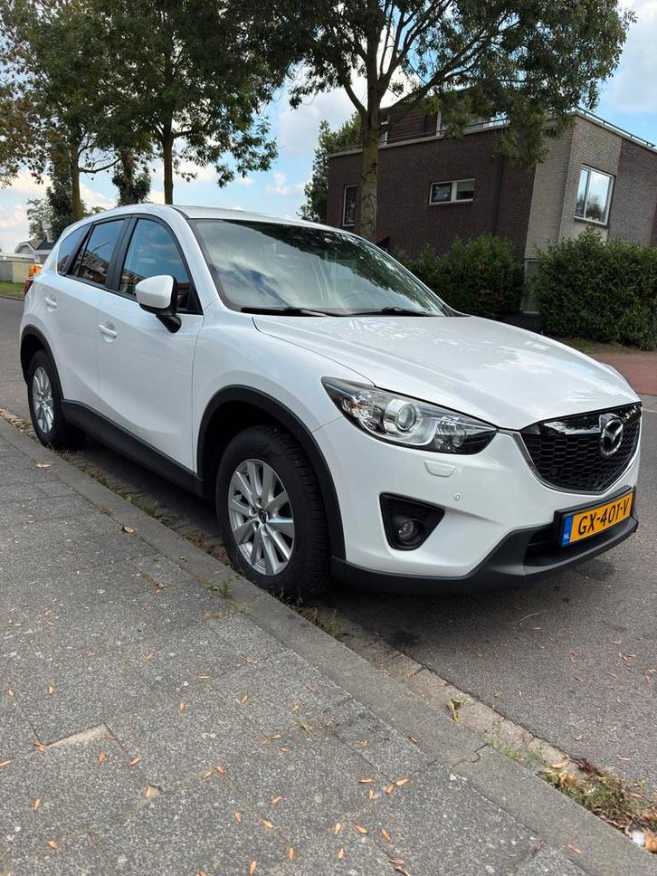 Mazda CX-5 2.0 121KW 2WD 2013 parelmoer wit, Auto's, Mazda, Particulier, CX-5, ABS, Achteruitrijcamera, Adaptieve lichten, Airbags