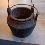 Antieke ijzeren Ketel voor beenlijm, Antiek en Kunst, Ophalen of Verzenden