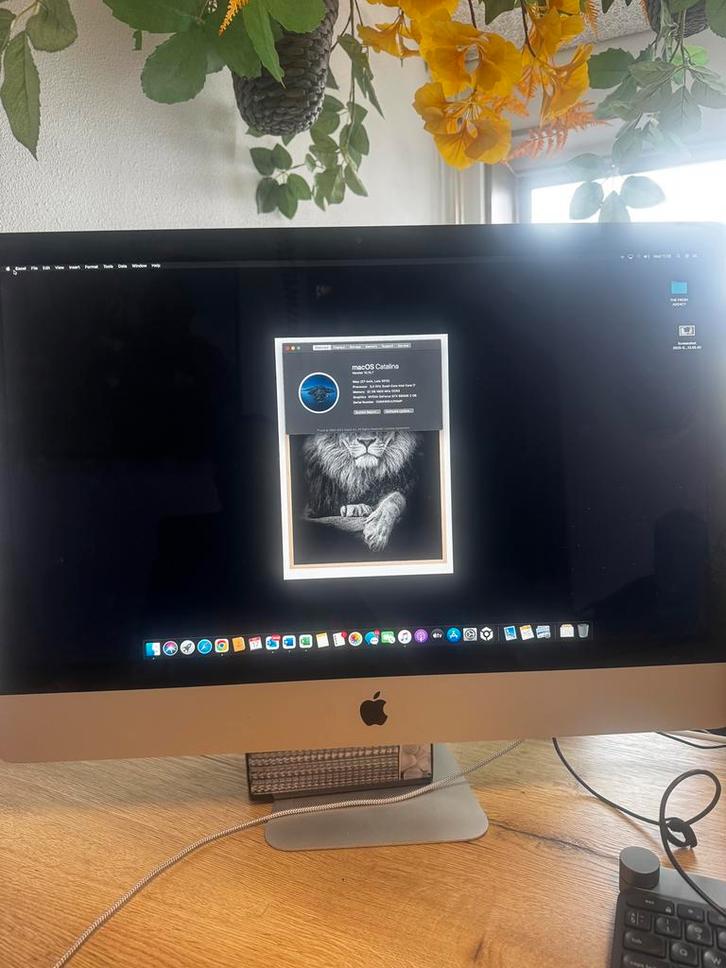 I mac 27 inch, Computers en Software, Apple Desktops, Zo goed als nieuw, iMac, 3 tot 4 Ghz, Ophalen