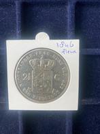 Rijksdaalder 1846 (fleur), Postzegels en Munten, Munten | Nederland, Zilver, Ophalen of Verzenden, Losse munt, 2½ gulden