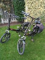 elektrische vouwfiets, Fietsen en Brommers, Gebruikt, Versnellingen, Dames, Ophalen
