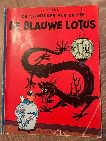 De avonturen van Kuifje-De blauwe lotus beschikbaar voor biedingen