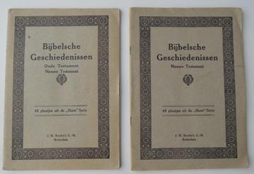 2 Plaatjesalbums Bijbelsche Geschiedenissen beschikbaar voor biedingen