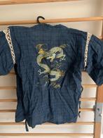 kinder Jinbei jasje met draak 115-125cm, Ophalen of Verzenden, Zo goed als nieuw, Jongen of Meisje, Overige typen