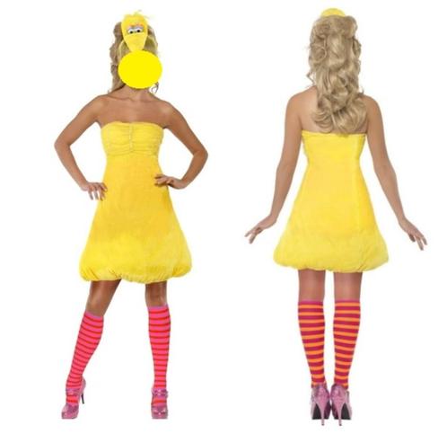 Leuk geel PINO SESAMSTRAAT jurk + diadeem/sokken, Kleding | Dames, Carnavalskleding en Feestkleding, Nieuw, Kleding, Carnaval